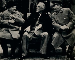 Conferenza dei Tre Grandi in Crimea, febbraio 1945 da Unbekannt