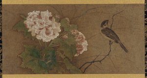Uccello e fiori, periodo Muromachi da Unbekannt