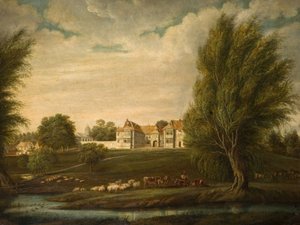 Birdingbury Hall, Warwickshire, 1800 da Unbekannt