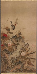 Uccelli e fiori, periodo Edo, XVIII secolo da Unbekannt