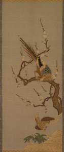 Uccelli su un albero, XVIII-XIX secolo da Unbekannt