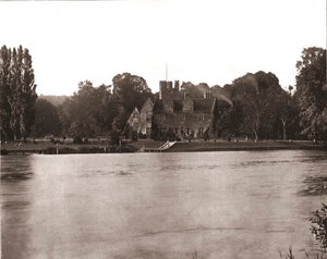 Abbazia di Bisham, sopra Marlow, Berkshire, 1894 da Unbekannt