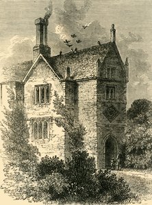 Casa del Vescovo Bonner nel 1780, c1878 da Unbekannt