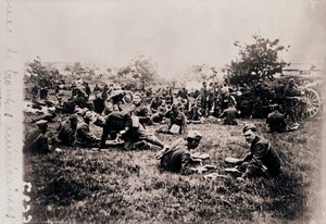 Bivacco delle truppe americane, c1914-c1918 da Unbekannt