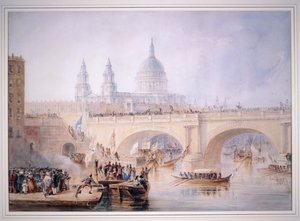Ponte di Blackfriars, Londra da Unbekannt