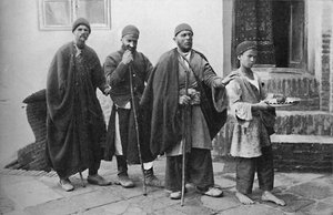 Mendicanti ciechi di Teheran, Persia, 1902 da Unbekannt