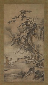 Bo Ya suona il Qin mentre Zhong Ziqi ascolta