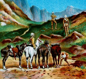 Occhi di Bobs, Scouts Britannici, 1900 da Unbekannt