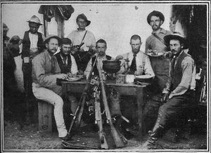 Telegrafisti boeri al tè, 1900 da Unbekannt