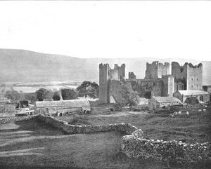 Castello di Bolton, Wensleydale, North Yorkshire, 1894 da Unbekannt