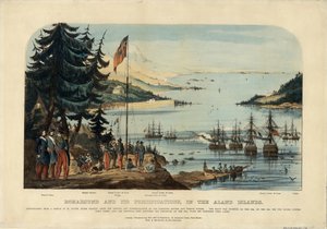 Bomarsund e le sue fortificazioni, nelle Isole Aland da Unbekannt