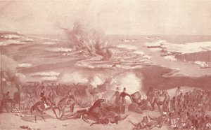 Bombardamento di Sebastopoli, 1854 da Unbekannt