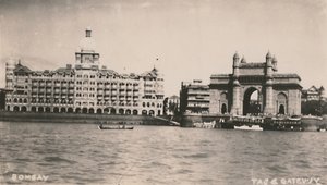Bombay - Taj e Gateway, c1930