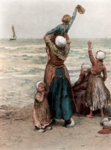 Buon viaggio!, 1889 da Unbekannt