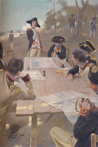 Bonaparte spiega il suo piano per la presa di Tolone da Unbekannt