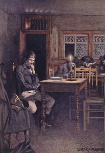 Bonaparte nel 1792 come frequentatore di un ristorante da sei sous a Parigi, 1896 da Unbekannt