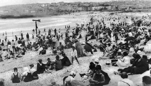 Bondi Beach, Sydney, Nuovo Galles del Sud, Australia, c1924
