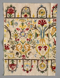 Striscia di bordo di una gonna, 1600s - 1700s da Unbekannt