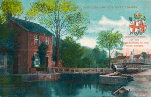 Boulters Lock e il fiume Tamigi