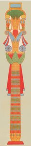 Capitale a bouquet, Tebe, Egitto, 1928