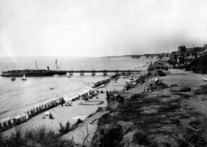 Bournemouth, da East Cliff, c1882