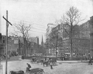 Bowling Green, New York, USA, c. 1900