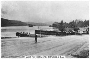 Bowness Bay, Lago Windermere, 1926