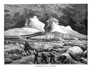 Rottura di un campo di ghiaccio, 1877