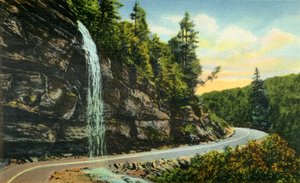 Cascate Bridal Veil, Carolina del Nord occidentale, 1942 da Unbekannt