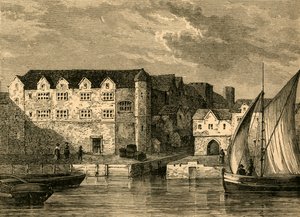 Bridewell nel 1666 da Unbekannt