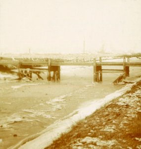 Ponte a Poperinge, Fiandre, Belgio, c1914-c1918 da Unbekannt