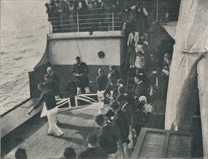 Portare il corpo sul ponte, c1900, 1910 da Unbekannt