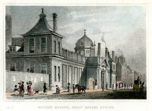Museo Britannico, Great Russell Street, Londra, XIX secolo da Unbekannt