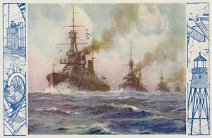 Navi da guerra britanniche di oggi, 1924 da Unbekannt