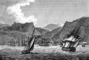 Navigazione britannica al largo di Sant