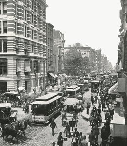 Broadway, New York, USA, 1895 da Unbekannt