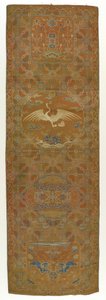 Pannello di broccato, Dinastia Qing, XVIII secolo da Unbekannt