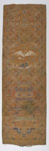 Pannello di broccato, Dinastia Qing, XVIII secolo da Unbekannt
