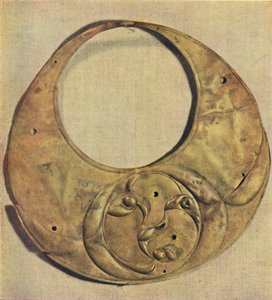 Mezzaluna di bronzo da Llyn Cerrig, Anglesea, 1946 da Unbekannt