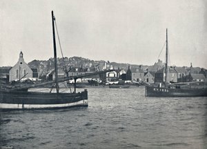 Broughty Ferry - Vista dal fiume, 1895 da Unbekannt