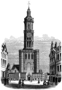 Municipio di Bruxelles, XVII secolo 1849 da Unbekannt