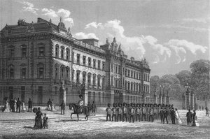 Buckingham Palace, Londra, c. 1850 da Unbekannt