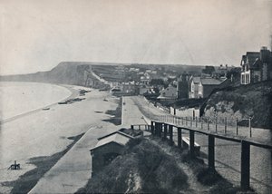 Budleigh Salterton - Vista generale della valle, 1895 da Unbekannt
