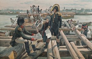 Costruzione del ponte sull