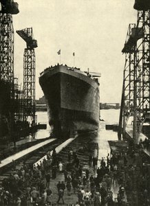Costruito in un cantiere navale di Belfast - Il varo dell