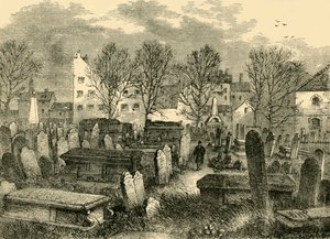 Cimitero di Bunhill Fields, c1872