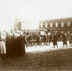 Funerale di Edith Cavell, Bruxelles, Belgio, 1915 da Unbekannt