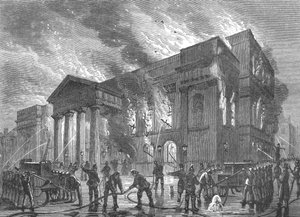 Incendio del Covent Garden Theatre, 1856 1897