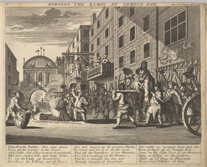 Bruciando i Rumps a Temple Bar, Tavola 11: Illustrazioni di Samuel Butler