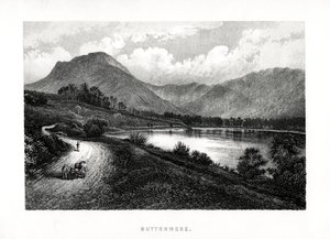 Buttermere, Distretto dei Laghi, Cumbria, 1896